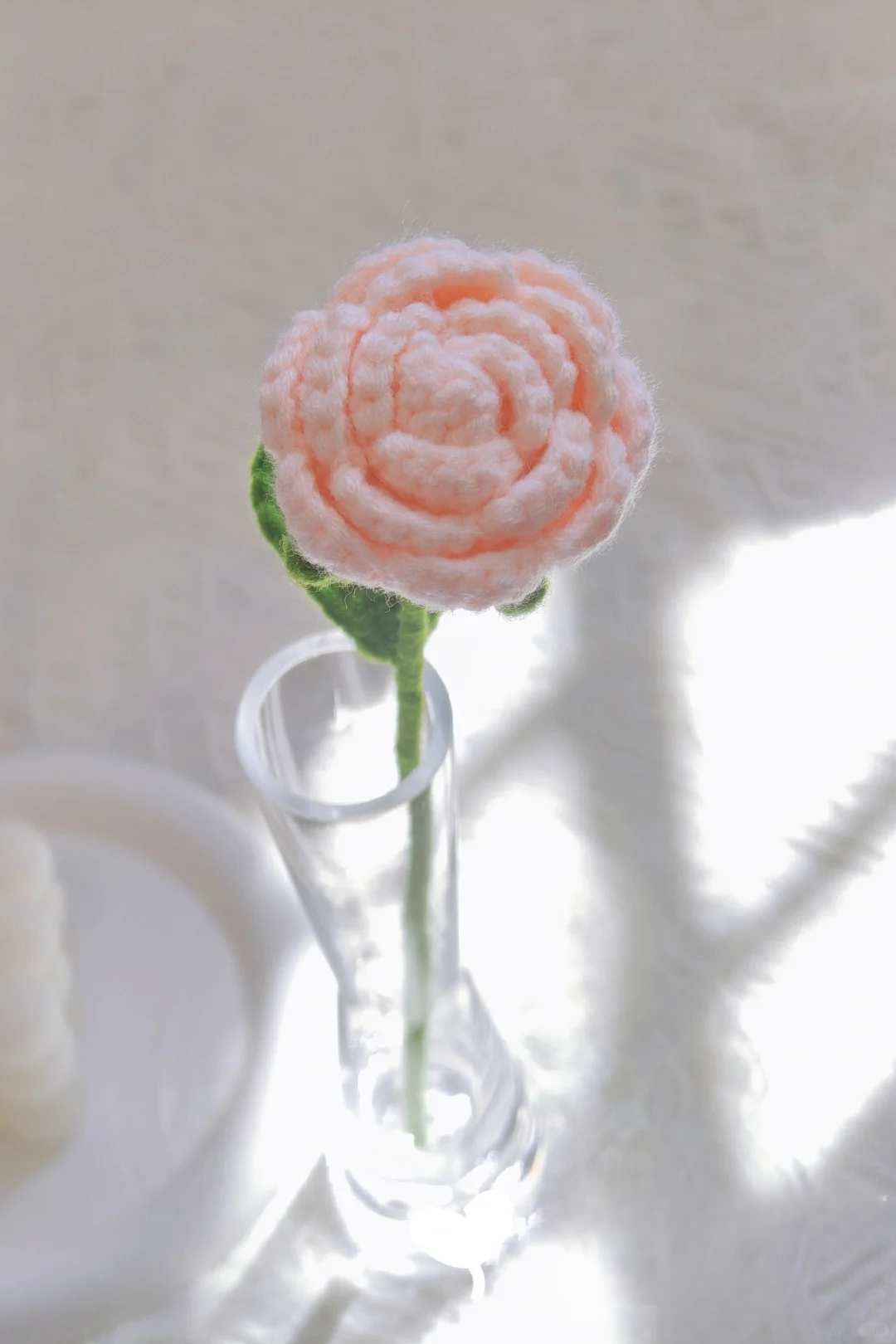 Rose Crochet Flower Tutorial PDF - Step-by-Step Guide for Beginners & Intermediates